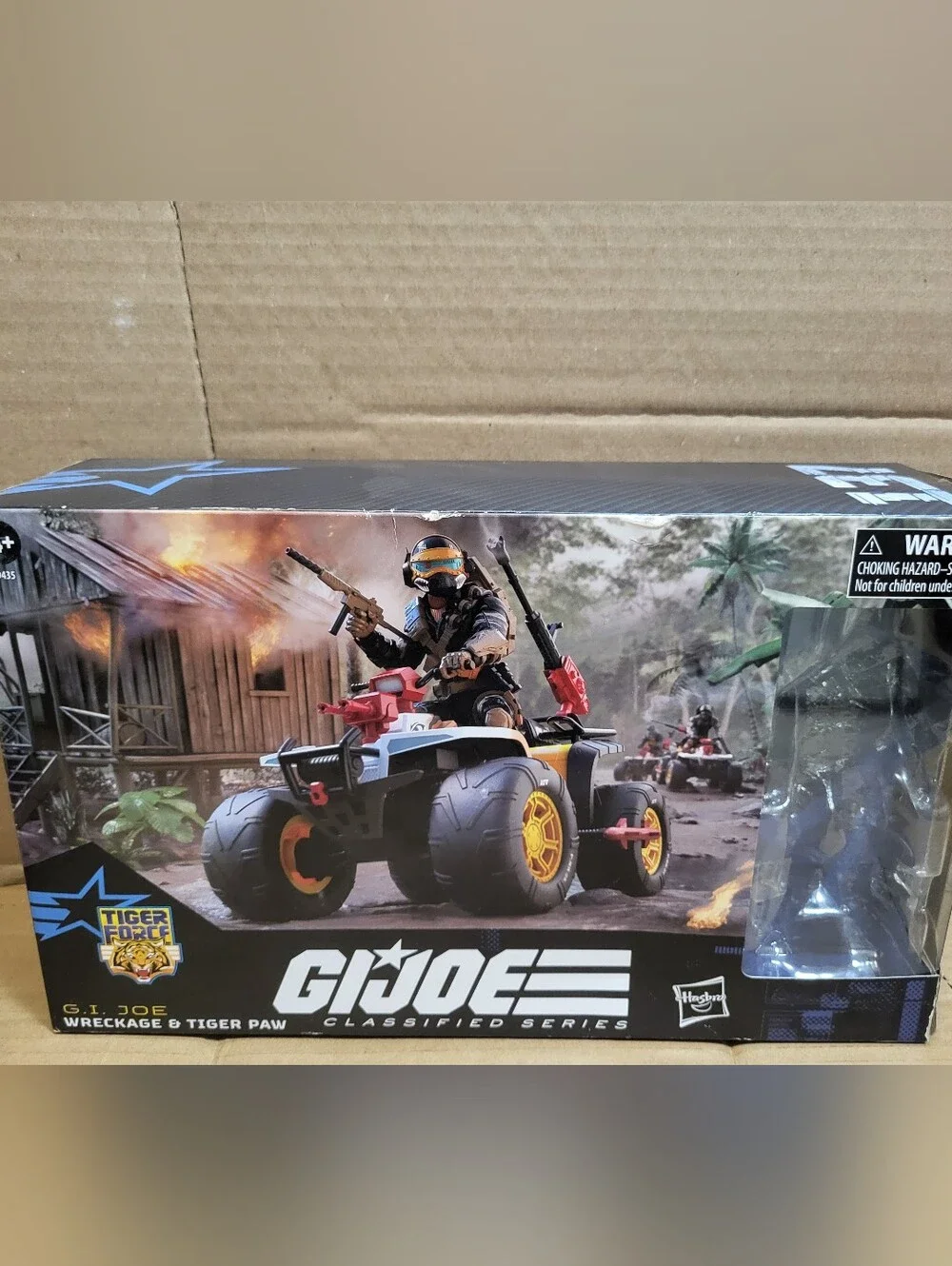 G.i Joe Classied Series Wreckage & Tiger Paw #137 Tiger Force EMPTY BOX/BOX ART